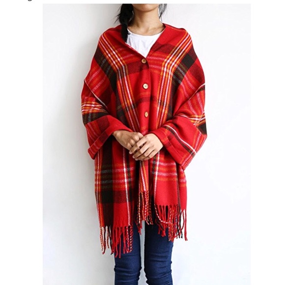 Accessories - ❤️Blowout Sale❤️LAST 1 Poncho Blanket Scarf
